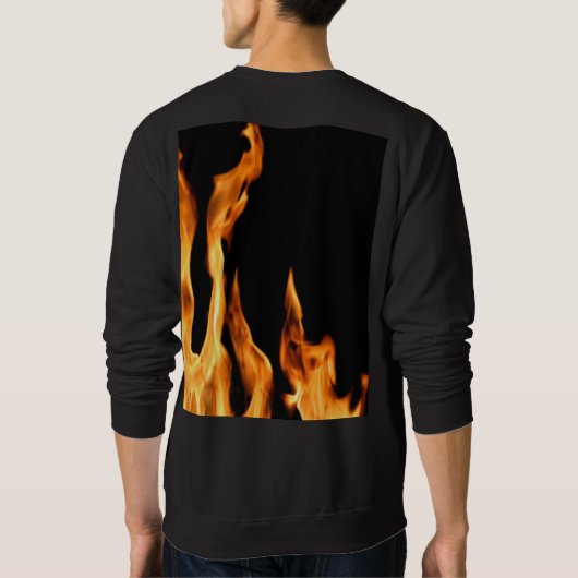 Flammen – Flamme – Flame – Flames – Feuer – Fire T Trui (Achterkant)