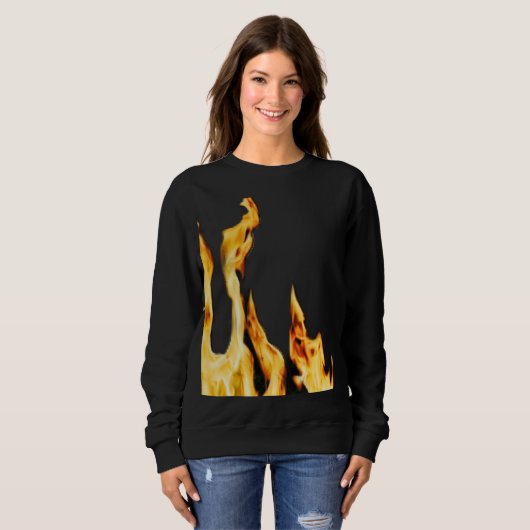 Flammen – Flamme – Flame – Flames – Feuer – Fire T Trui (Voorkant volledig)