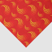 Flammen Seidenpapier Tissuepapier (Detail)