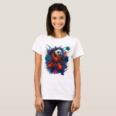 Flammenfaust Panda T-shirt (Voorkant volledig)