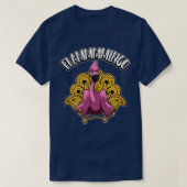 Flammmmingo Yoga Flamingo Meditates T-shirt (Design voorkant)