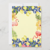 Flamongos Waterverf Citroenen Mediterraan Kaart (Achterkant)