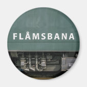 Flamsbana Norway Souvenir Magneet (Voorkant)
