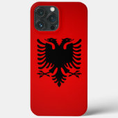 Flamuri i shqiperise Case-Mate iPhone case (Achterkant)