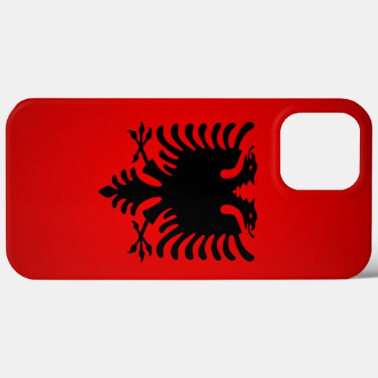 Flamuri i shqiperise Case-Mate iPhone case (Achterkant (horizontaal))