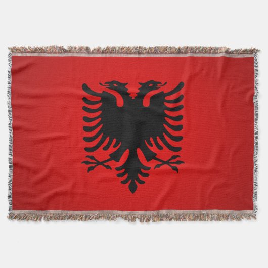 Flamuri i shqiperise deken (Voorkant)