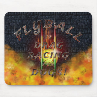 Flamz: Sleep Racing voor honden! Muismat