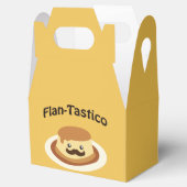 Flan-Tastico! Cute Flan Bedankdoosjes (Geopend)