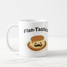 Flan-Tastico! Cute Flan Koffiemok