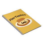 Flan-Tastico! Cute Flan Notitieboek (Rechterzijde)