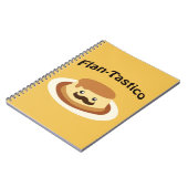 Flan-Tastico! Cute Flan Notitieboek (Linkerzijde)