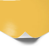 Flan-Tastico! Cute Flan Poster (Hoek)