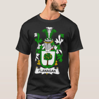 Flanagan Coat of Arms Family Crest T-shirt