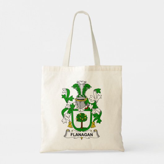 Flanagan Coat of Arms Family Crest Tote Bag (Achterkant)