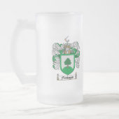 FLANAGAN FAMILY CREST - FLANAGAN COAT WAPENS MATGLAS BIERPUL (Links)