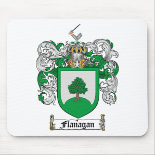 FLANAGAN FAMILY CREST - FLANAGAN COAT WAPENS MUISMAT