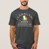 Flanagan  House of Shenanigans St Patricks Day T-shirt (Voorkant)