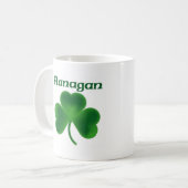 Flanagan Shamrock Koffiemok (Voorkant links)