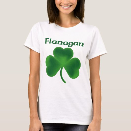 Flanagan Shamrock T-shirt (Voorkant)