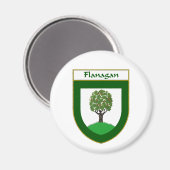 Flanagan wapenstilstand/familiekust magneet (Voorkant / Achterkant)