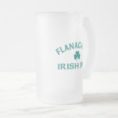 Flanagan's Irish Pub Matglas Bierpul (Voorkant rechts)