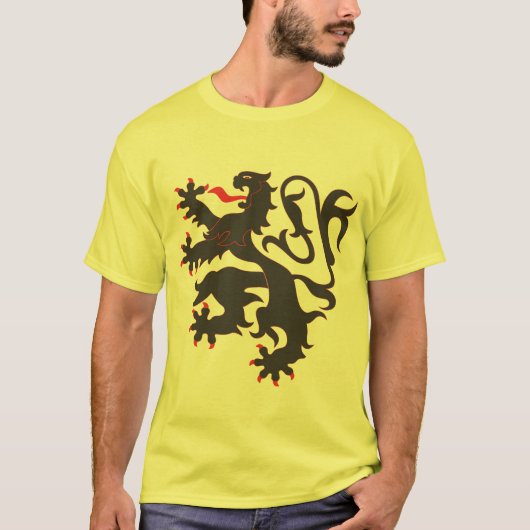 Flanders Lion T-shirt (Voorkant)