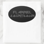 Flanel Countdown Sticker Set (Tas)