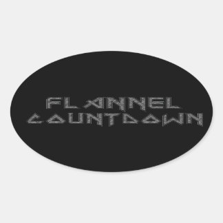 Flanel Countdown Sticker Set