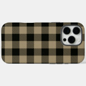 Flanel dambord rustiek/ Case-Mate iPhone case (Achterkant (horizontaal))