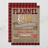 Flanel en Fizz Vrijgezellenfeest Kaart (Voorkant / Achterkant)
