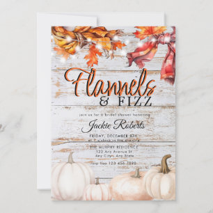 Flanel Fizz rustiek Vrijgezellenfeest Kaart