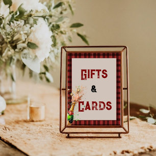 Flanel & fizz winterse Vrijgezellenfeest Cadeaus & Poster