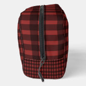 Flanel Fling voor ring rode plaid bachelorette Toilettasje (Rechts)