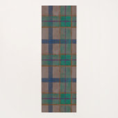 Flanel Forest Yoga Animal Pose Damask Yogamat (Achterkant)