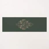 Flanel Forest Yoga Animal Pose Damask Yogamat (Voorkant (horizontaal))