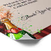 Flanel & prik  Laat je recepten Bruidsmeisjesfeest Poster (Hoek)