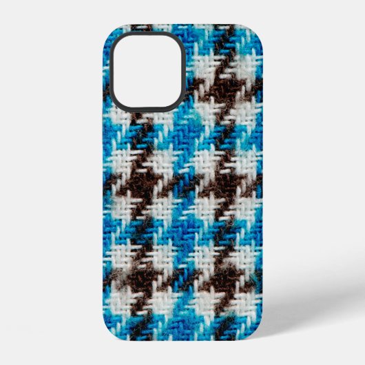 Flanel stof textuur achtergrond. iPhone hoesje (Achterkant)