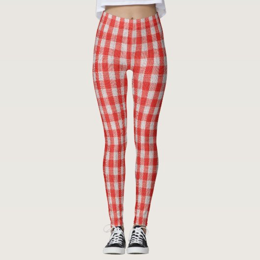 Flanel Vrouwenlegging Leggings (Voorkant)