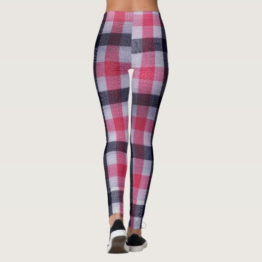 Flanel Vrouwenlegging Leggings (Achterkant)