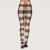 Flanel Vrouwenlegging Leggings (Achterkant)