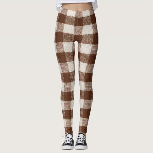 Flanel Vrouwenlegging Leggings (Voorkant)