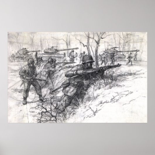 Flank-ondersteuning Poster (Voorkant)