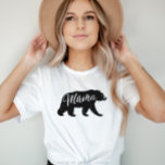 Flannel Adventure Mama Bear Baby Shower T-shirt<br><div class="desc">Mama bear will love sporting this rustic shirt! Planning a baby shower can be a delightful experience, and by choosing Creative Union Designs' Flannel Adventure Bear Baby Shower theme can simplify the party planning process while adding a charming touch. The rustic Mama bear and baby bear on these designs evoke...</div>