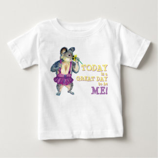 Flannel Animal-Koala-geweldige dag om mij te zijn