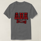 Flannel Ax Throwing T-shirt (Design voorkant)