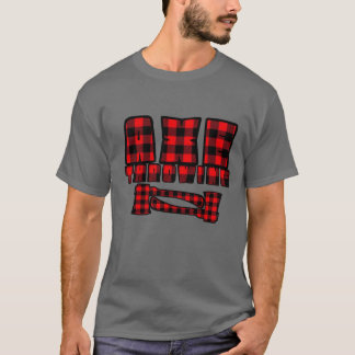 Flannel Ax Throwing T-shirt