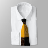 Flannel Buffalo Pset Gele lumberjack textuur Stropdas (Gebonden)