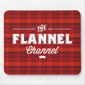 Flannel Channel Logo "Mouse Pset" Muismat