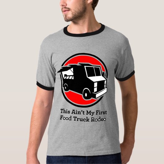 Flannel Channel T-shirt "Food Truck Rodeo" (Voorkant)