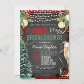 Flannel en Fizz Bridal Shower Kaart (Voorkant)